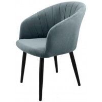 Стул Гальваник Камино-гранде Ринг поворотный Catania Silver / черный купить в Минске