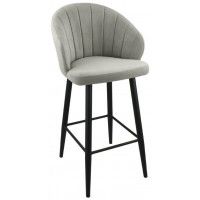 Стул барный Гальваник Камино Catania Smoke / черный Стул барный Гальваник Камино Catania Smoke / черный