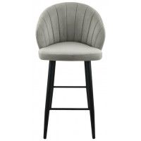 Стул барный Гальваник Камино Catania Smoke / черный купить в Минске