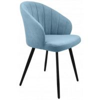 Стул Гальваник Камино лофт Catania Dasty-b / черный