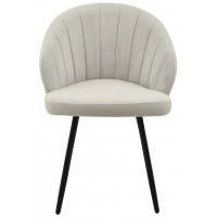 Стул Гальваник Камино лофт Catania Ivory / черный купить в Минске