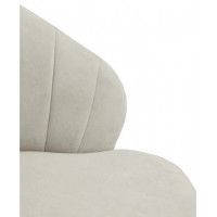 Стул Гальваник Камино лофт Catania Ivory / черный купить в Минске