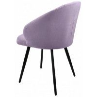 Стул Гальваник Камино лофт Catania Lavender / черный купить в Минске