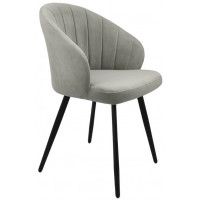 Стул Гальваник Камино лофт Catania Smoke / черный Стул Гальваник Камино лофт Catania Smoke / черный