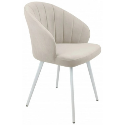 Стул Гальваник Камино лофт Catania Ivory / белый купить в Минске