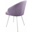 Стул Гальваник Камино лофт Catania Lavender / белый купить в Минске