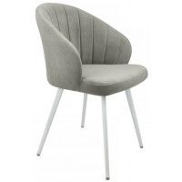 Стул Гальваник Камино лофт Catania Smoke / белый Стул Гальваник Камино лофт Catania Smoke / белый