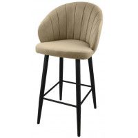 Стул полубарный Гальваник Камино Catania Latte / черный купить в Минске Стул полубарный Гальваник Камино Catania Latte / черный купить в Минске