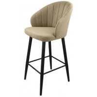 Стул полубарный Гальваник Камино Catania Latte / черный купить в Минске Стул полубарный Гальваник Камино Catania Latte / черный купить в Минске