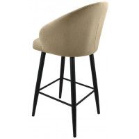 Стул полубарный Гальваник Камино Catania Latte / черный купить в Минске Стул полубарный Гальваник Камино Catania Latte / черный купить в Минске