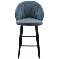 Стул полубарный Гальваник Камино Catania Steel / черный купить в Минске