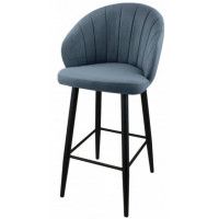 Стул полубарный Гальваник Камино Catania Steel / черный купить в Минске