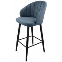 Стул полубарный Гальваник Камино Catania Steel / черный купить в Минске