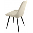 Стул Гальваник Марино лофт Catania Ivory / черный купить в Минске