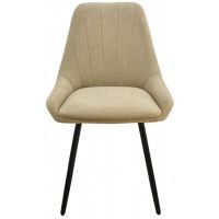 Стул Гальваник Марино лофт Catania Latte / черный купить в Минске