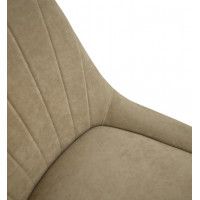 Стул Гальваник Марино лофт Catania Latte / черный купить в Минске