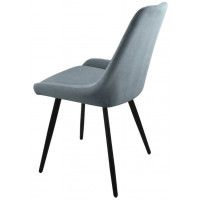 Стул Гальваник Марино лофт Catania Silver / черный купить в Минске Стул Гальваник Марино лофт Catania Silver / черный купить в Минске