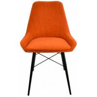 Стул Гальваник Марино люкс Catania Flame / черный купить в Минске