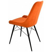 Стул Гальваник Марино люкс Catania Flame / черный купить в Минске