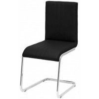 Стул Гальваник Марсель Santorini 0401 (черный) / хром купить в Минске