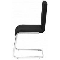 Стул Гальваник Марсель Santorini 0401 (черный) / хром купить в Минске