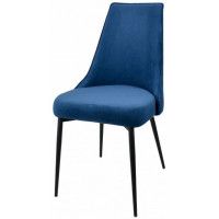 Стул Гальваник Милан Catania Dark blue / черный купить в Минске