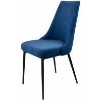 Стул Гальваник Милан Catania Dark blue / черный купить в Минске