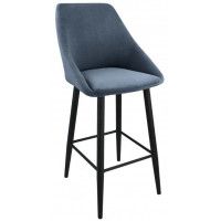 Стул Гальваник Монти барный ткань Catania Steel