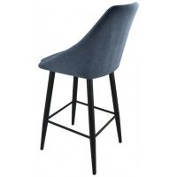 Стул Гальваник Монти барный ткань Catania Steel купить в Минске