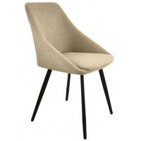 Стул  Гальваник Монти лофт ткань Catania Latte