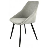 Стул  Гальваник Монти лофт ткань Catania Smoke купить в Минске