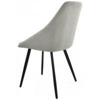 Стул  Гальваник Монти лофт ткань Catania Smoke купить в Минске