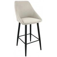 Стул Гальваник Монти полубарный ткань Catania Ivory