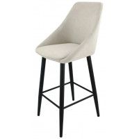 Стул Гальваник Монти полубарный ткань Catania Ivory купить в Минске