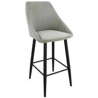 Стул Гальваник Монти полубарный ткань Catania Smoke