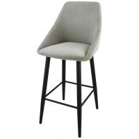 Стул Гальваник Монти полубарный ткань Catania Smoke купить в Минске