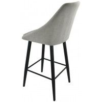 Стул Гальваник Монти полубарный ткань Catania Smoke купить в Минске