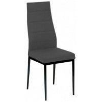 Стул  Гальваник Норд Santorini 0422 (серый) / черный
