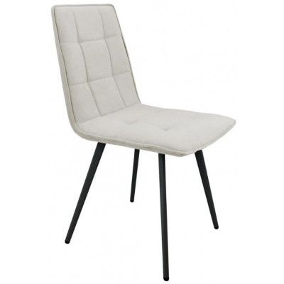 Стул  Гальваник Рица лофт Catania Ivory / черный купить в Минске