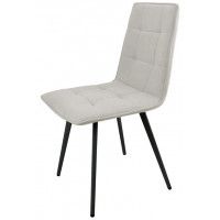 Стул  Гальваник Рица лофт Catania Ivory / черный купить в Минске