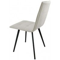 Стул  Гальваник Рица лофт Catania Ivory / черный купить в Минске