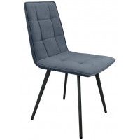 Стул Гальваник Рица лофт Catania Steel / черный