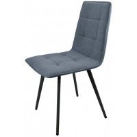 Стул  Гальваник Рица лофт Catania Steel / черный купить в Минске