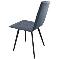 Стул  Гальваник Рица лофт Catania Steel / черный купить в Минске