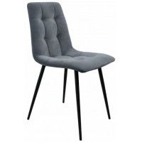 Стул Гальваник Риполи Catania Silver / черный