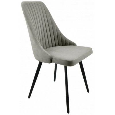 Стул Гальваник Верона лофт Catania Smoke / черный купить в Минске