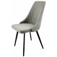 Стул Гальваник Верона лофт Catania Smoke / черный купить в Минске