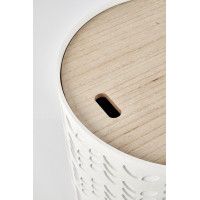 Комплект HALMAR ALBA (2 стола журнальных) белый матовый и серый матовый купить в Минске Комплект HALMAR ALBA (2 стола журнальных) белый матовый и серый матовый купить в Минске