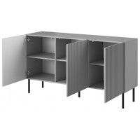 Комод Halmar Asensio KM-1 светло-серый/черный купить в Минске