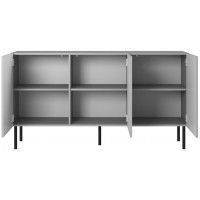 Комод Halmar Asensio KM-1 светло-серый/черный купить в Минске